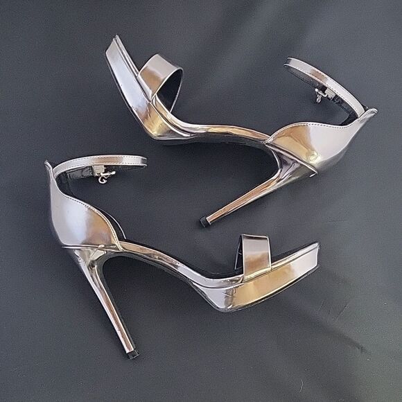 G BY GUESS HIGH HEEL STILETTOS ADJUSTABLE BUCKLE ANKLE STRAP SANDAL - Picture 9 of 14